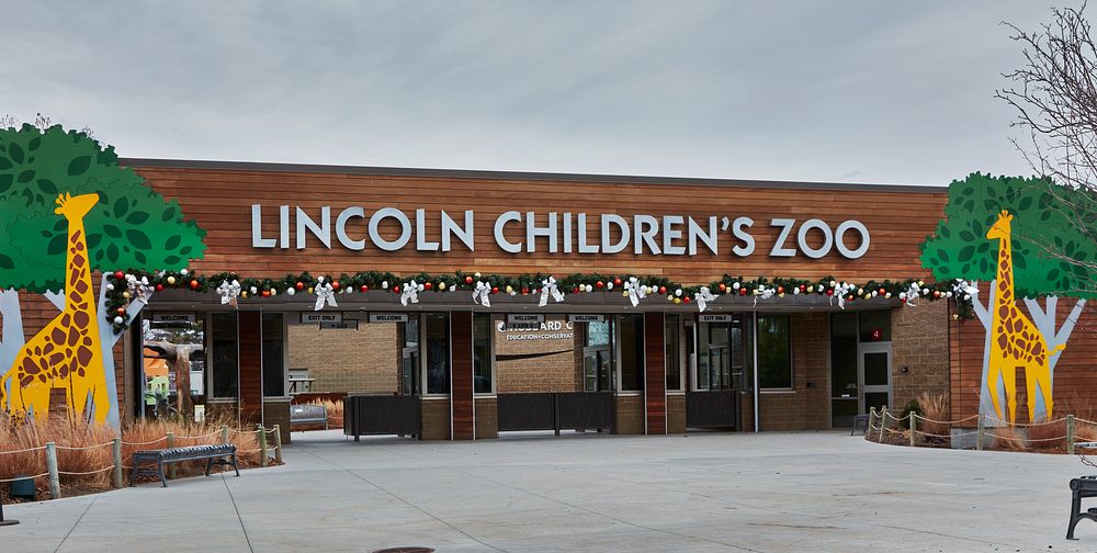                         Entrance to the Lincoln Children's Zoo in Lincoln, the capital city of the midwest-U.S. state of…