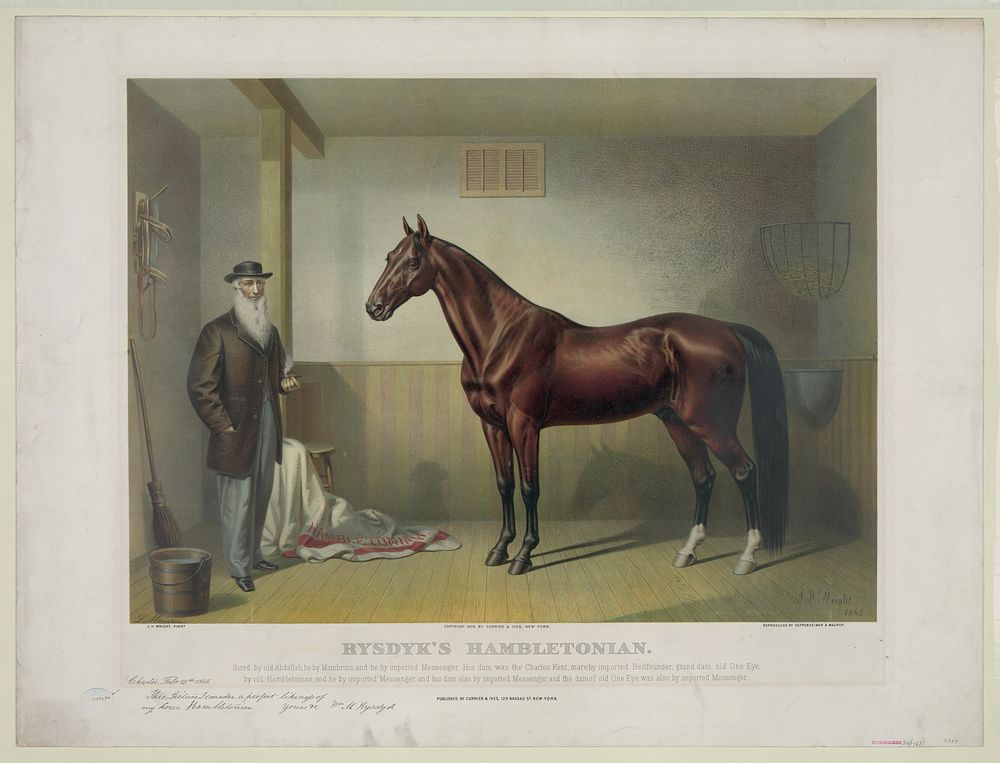 Rysdyk's Hambletonian, Currier & Ives.