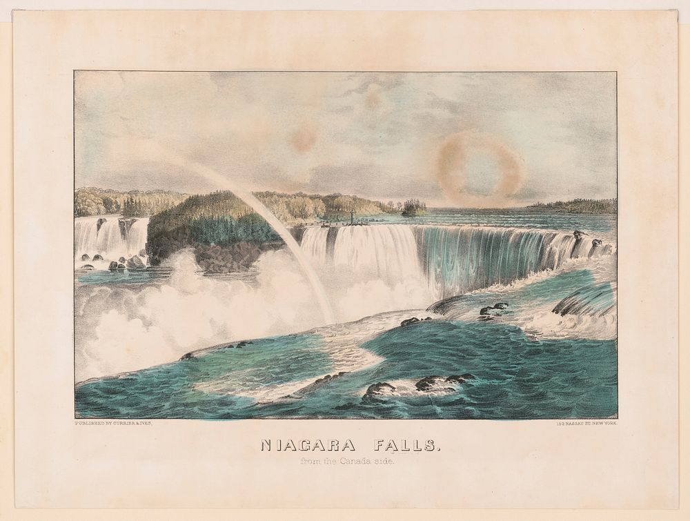 Niagara Falls: from the Canada side, Currier & Ives.