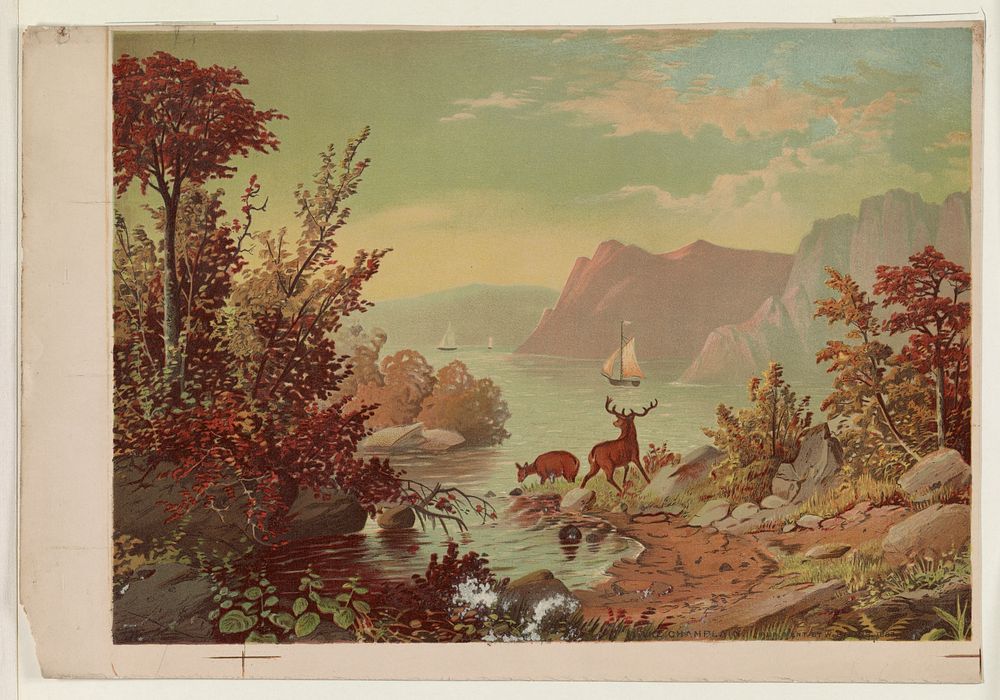 Lake Champlain, c1882 Nov. 20.