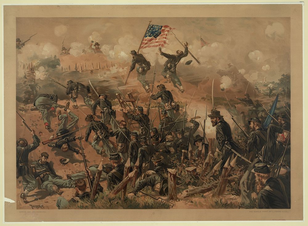 Siege of Vicksburg, c1888 July 5.