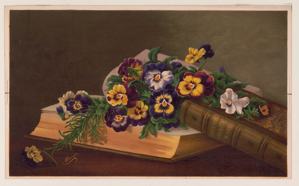 Flowers of memory / E. Remington., L. Prang & Co., publisher