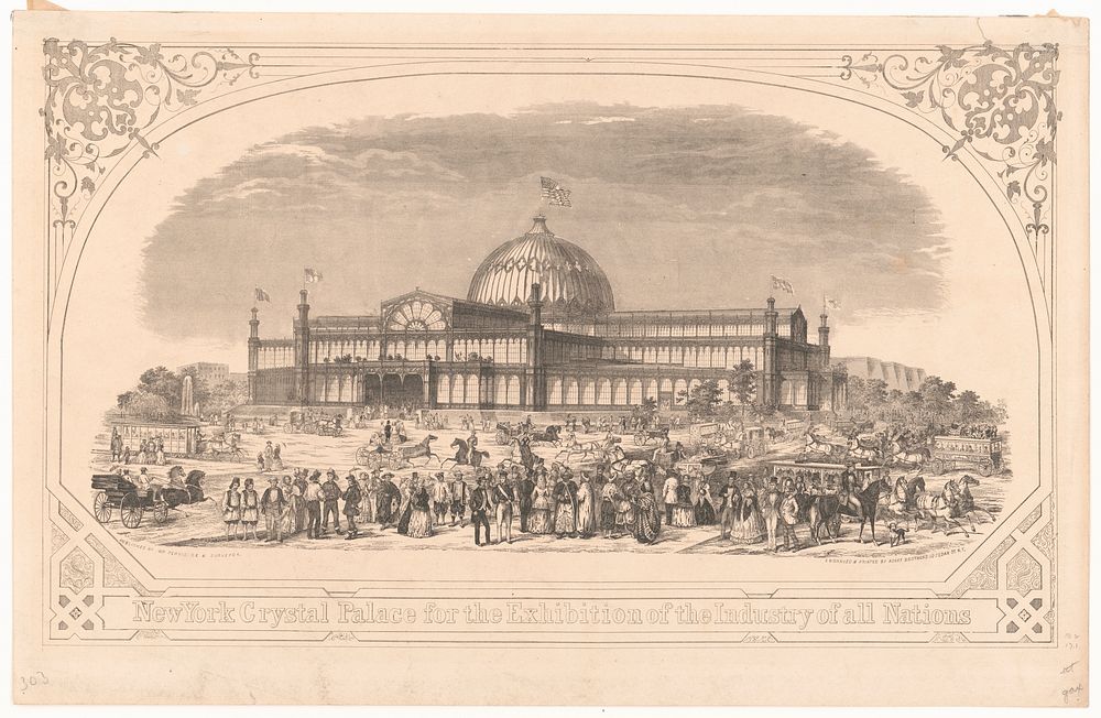 New York Crystal Palace for the exhibition of the industry of all nations