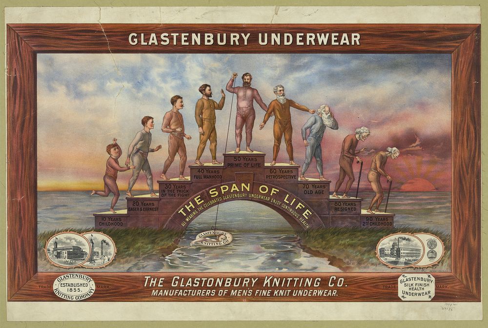 Glastenbury underwear...the span of life...
