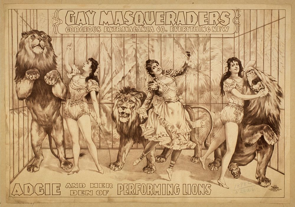 Gay Masqueraders Gorgeous Extravaganza Co. everything new., U.S. Printing Co.