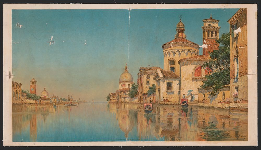 Venice the golden / G. Vivian., Gray Lith. Co., lithographer