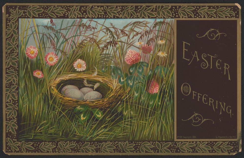 Easter offering, Obpacher Brothers (printer)
