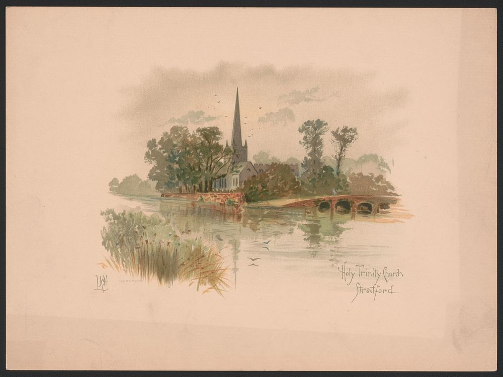 Holy Trinity Church, Stratford / L.K.H., L. Prang & Co., publisher