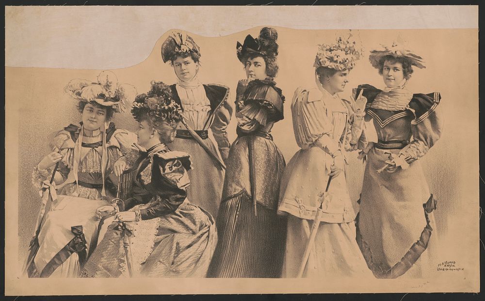 [Fashions for women, 1894]