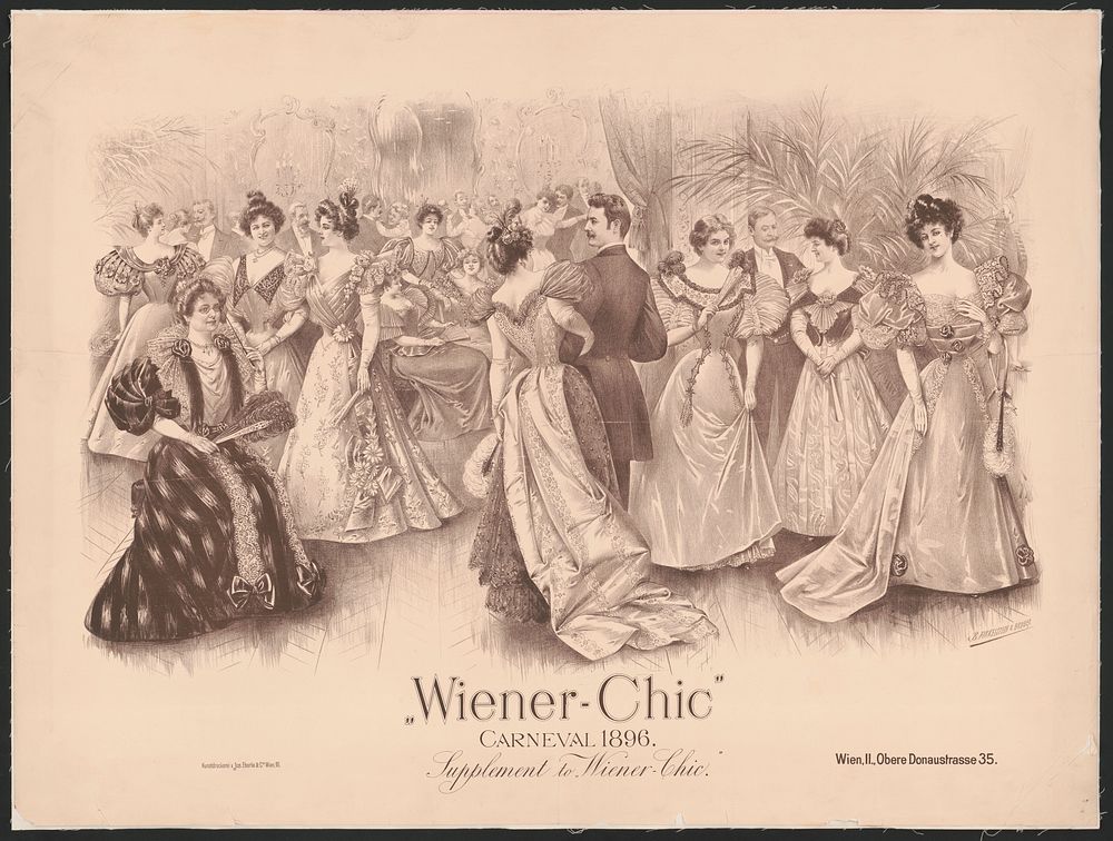 "Wiener-Chic" carneval 1896