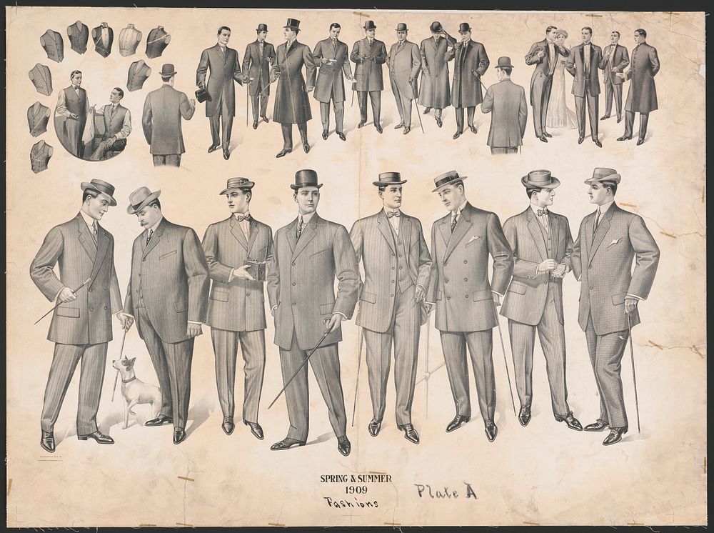 Spring & summer 1909, fashions
