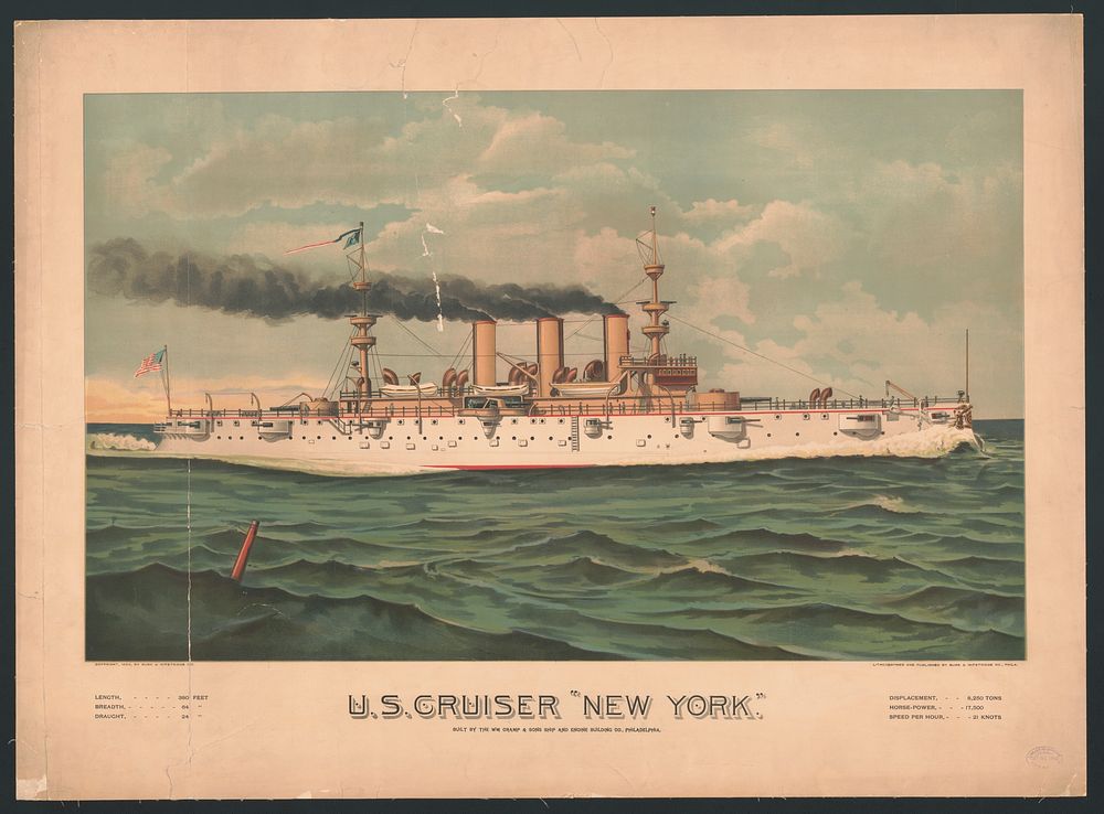U.S. cruiser "New York"