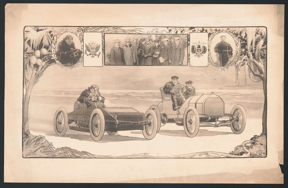 [Early 20th century automobile race]
