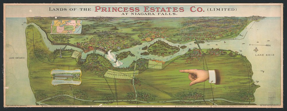 Lands of the Princess Estates Co. (Limited) at Niagara Falls