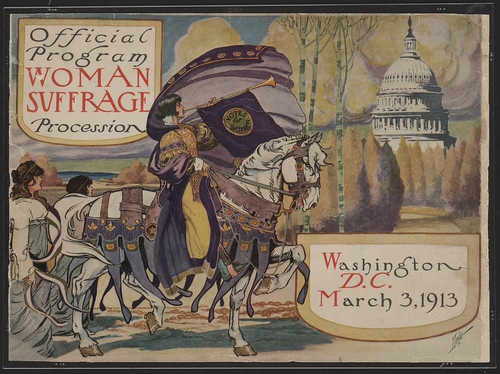Official program - Woman suffrage procession, Washington, D.C. March 3, 1913 / Dale.