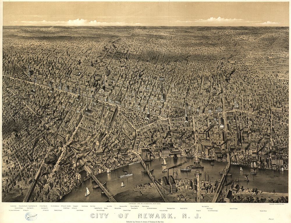 City of Newark, N.J. / Parsons & Atwater, del.