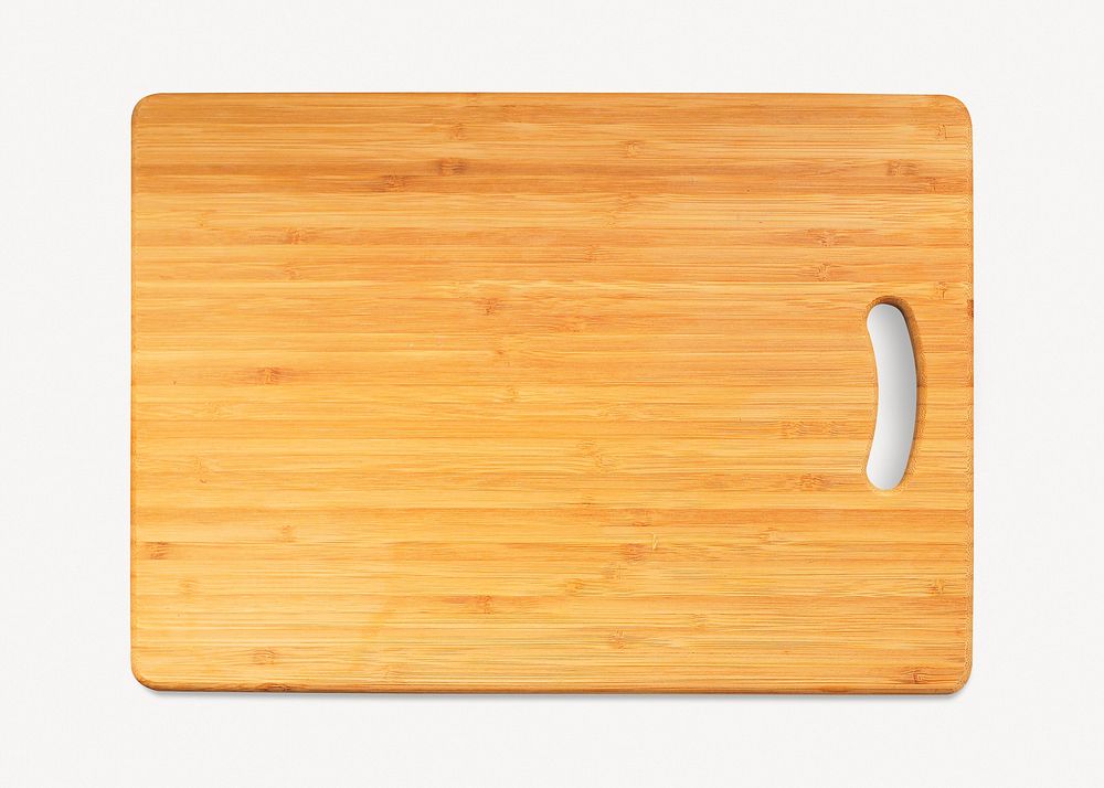 Cutting board, isolated object image psd