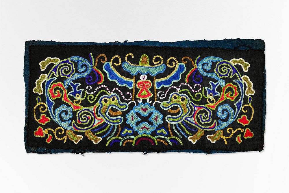 Miao Sleeve Panel (20th century). Original public domain image by Miao from the Minneapolis Institute of Art.   Digitally…