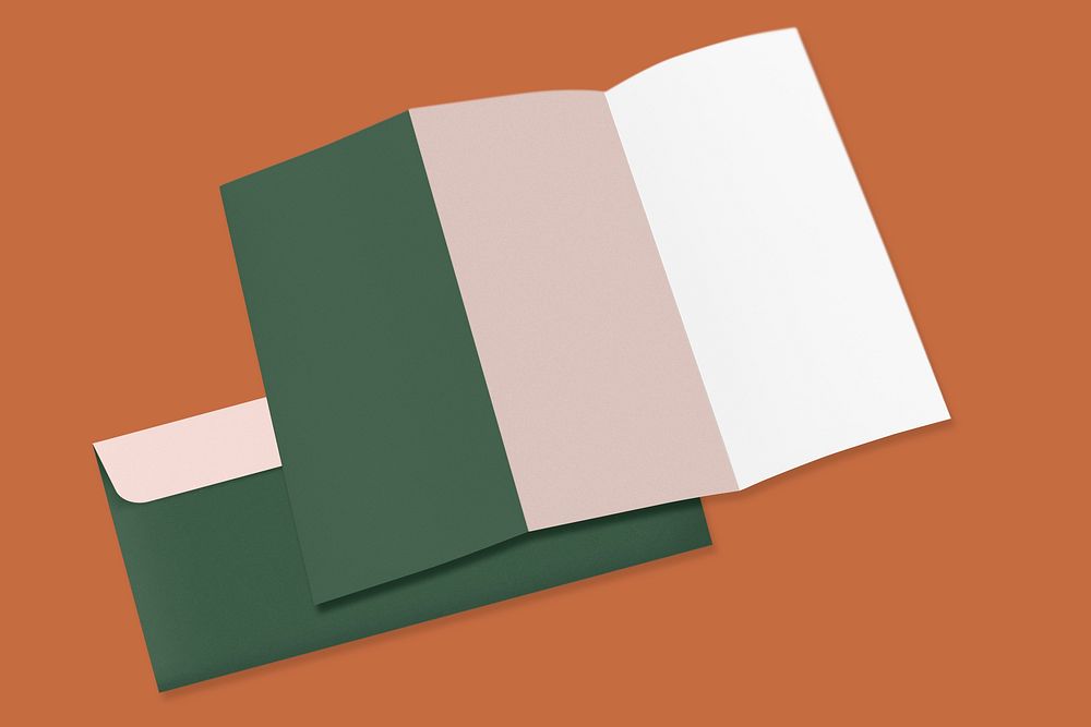 Tri-fold brochure, branding design
