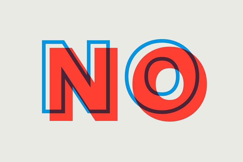 No multiply font message text typography