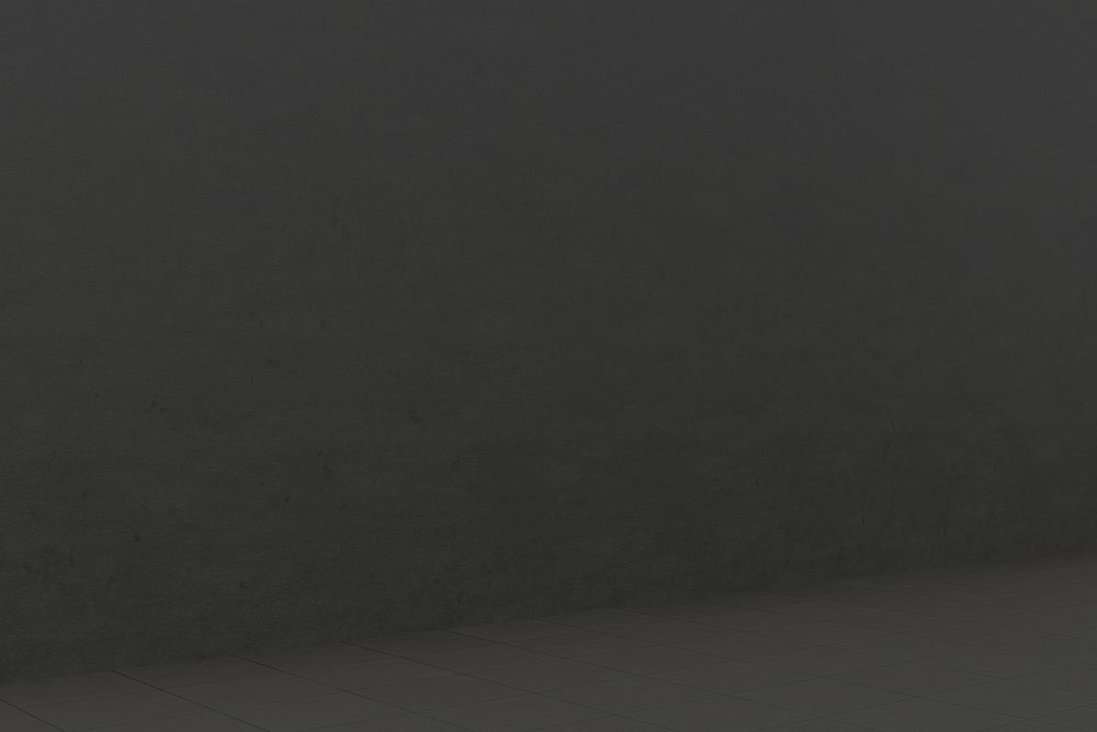 Black wall background, cement texture