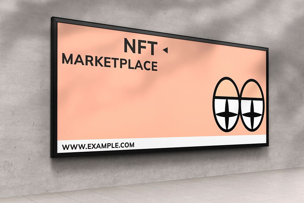 Billboard Advertising Sign Mockup 3D Premium PSD Mockup Rawpixel