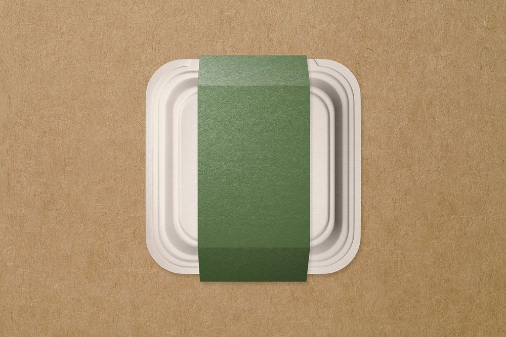 Paper food box, eco-friendly packaging