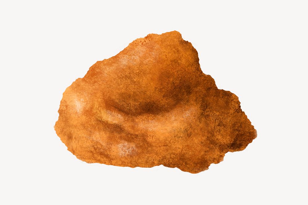 Karaage fried chicken, food illustration psd