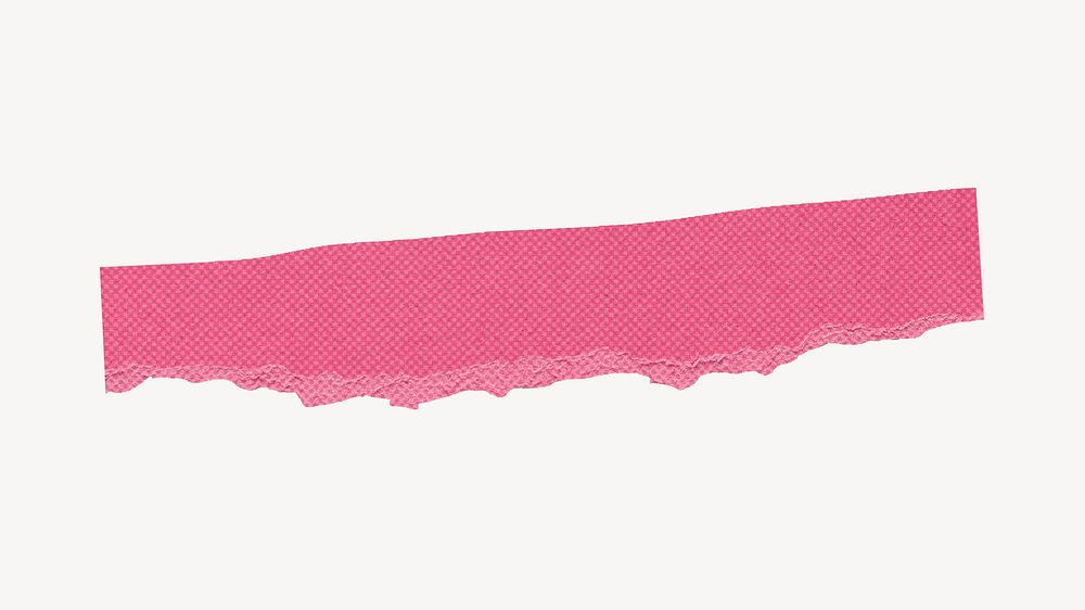 Pink ripped paper, textured design  