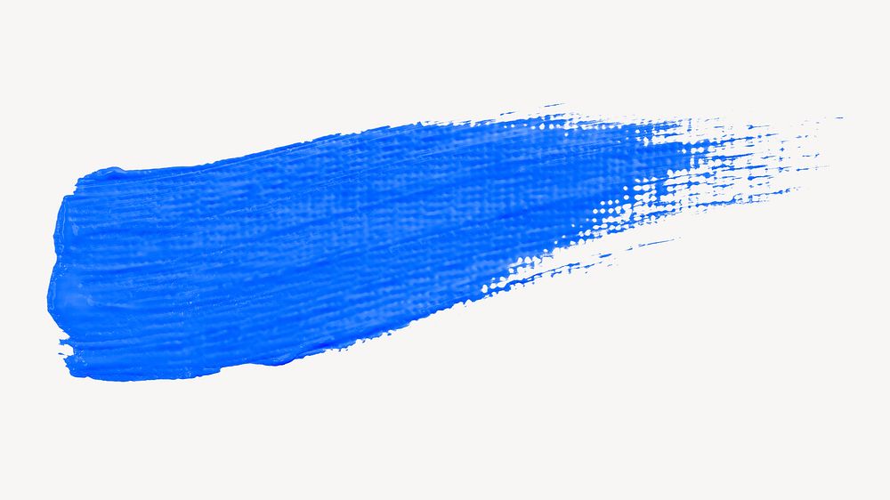 Blue paint stroke desktop wallpaper