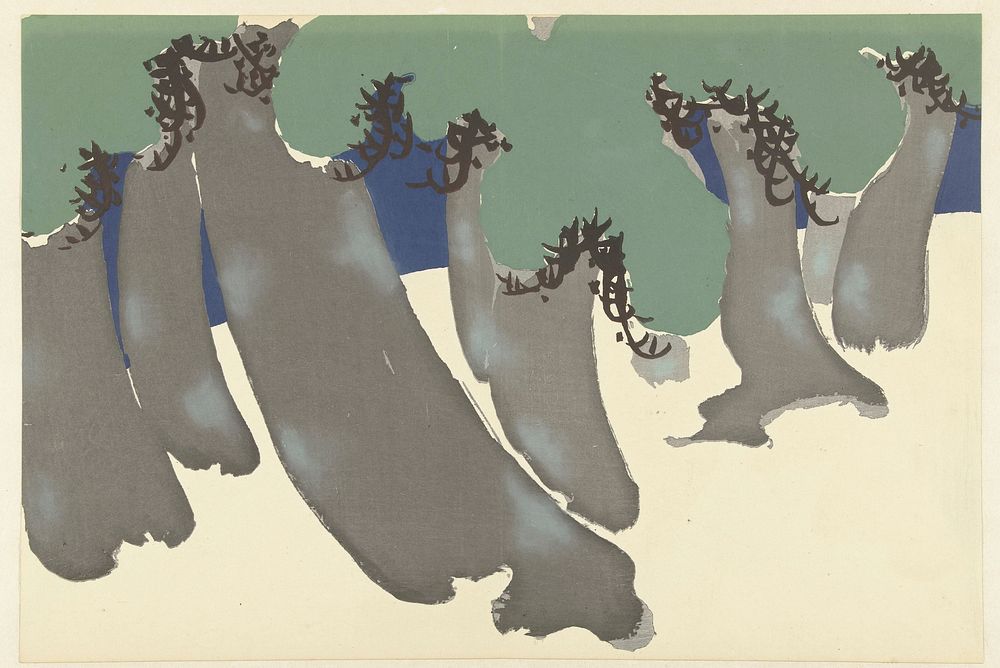 Fabric Designs by Kamisaka Sekka (1890 - 1946). Original public domain image from the Rijksmuseum. Digitally enhanced by…