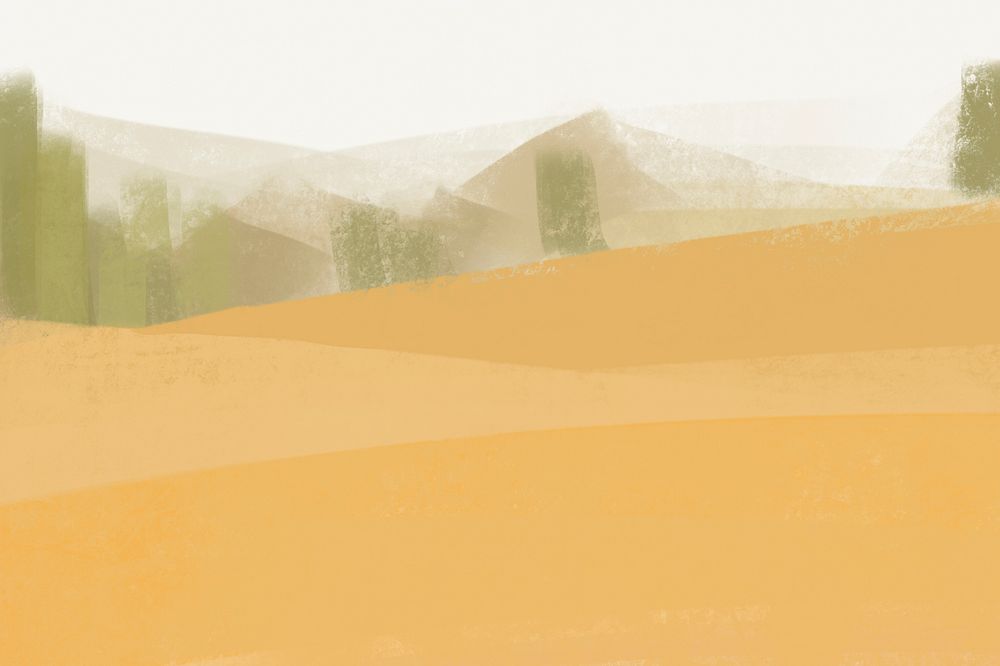 Yellow mountain background, texture design