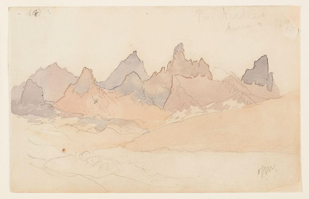 The Needles by Thomas Moran, American, b. Britain, 1837–1926