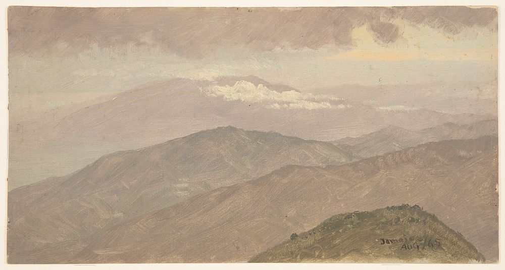 Landscape, Jamaica by Frederic Edwin Church, American, 1826–1900