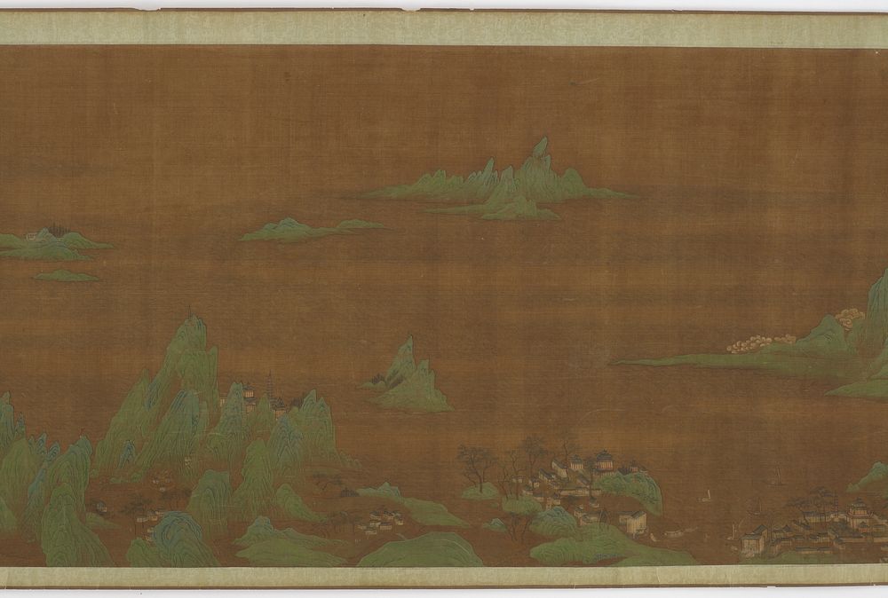 Ocean Sky, Rising Sun, formerly attributed to Zhao Boju