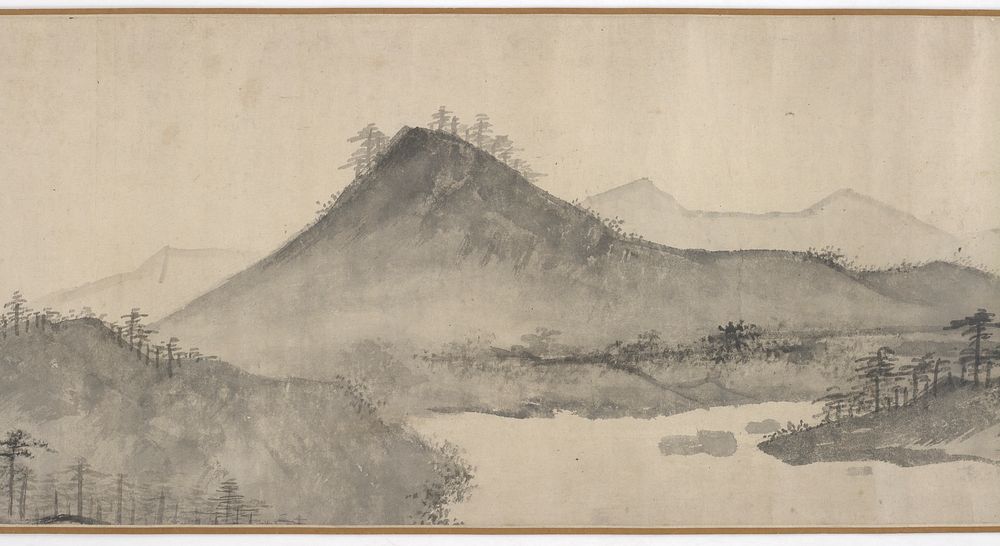 Homeward Boat on a Clear River Day, formerly attributed to Xia Gui