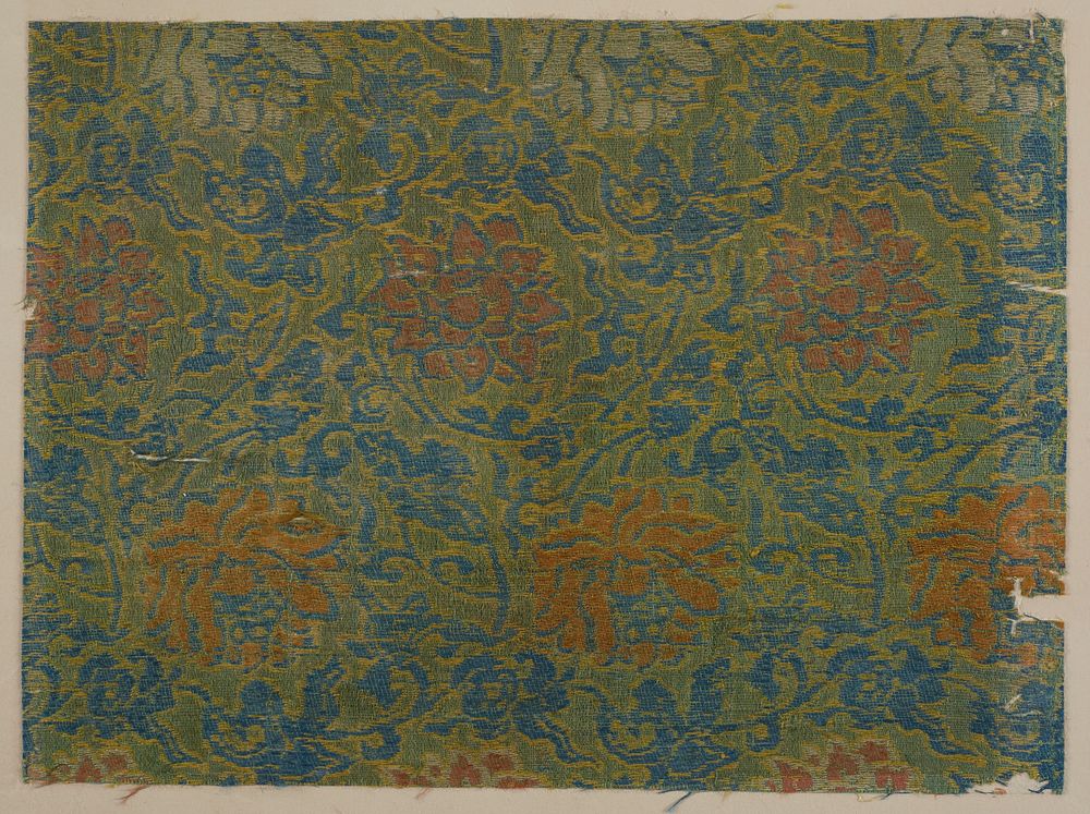 Brocade, silk. A sample