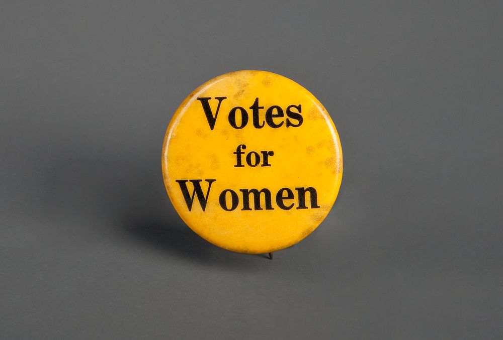 Woman Suffrage Button