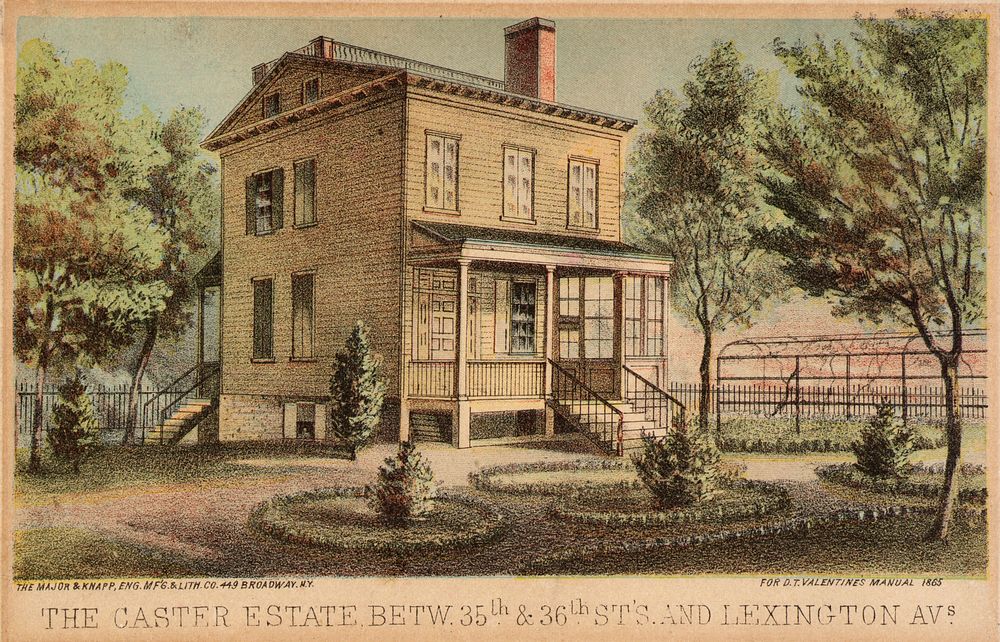 The Carter Estate between 35th and 36th Streets and Lexington Avenue