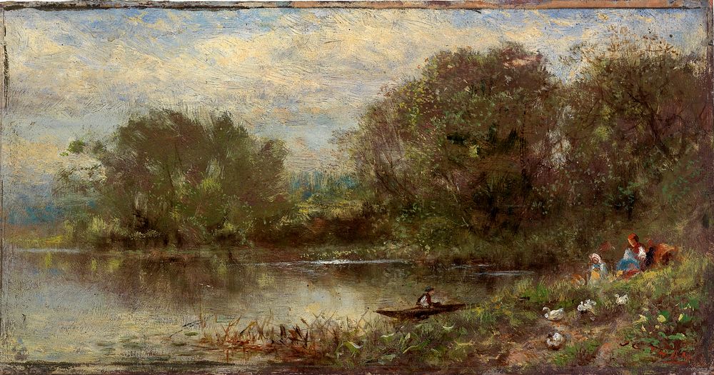 Landscape Called "The Acorn" by James Crawford Thom