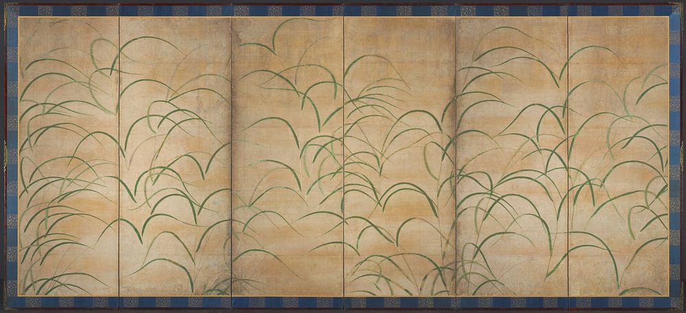 Susuki Grass. Original from The Cleveland Museum of Art.