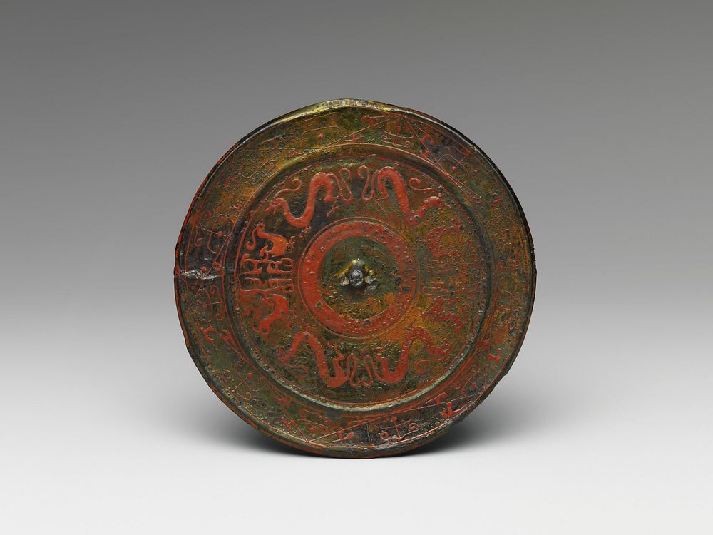 Mirror in the style of the Eastern Zhou dynasty, Warring States period (475-221 B.C.), China