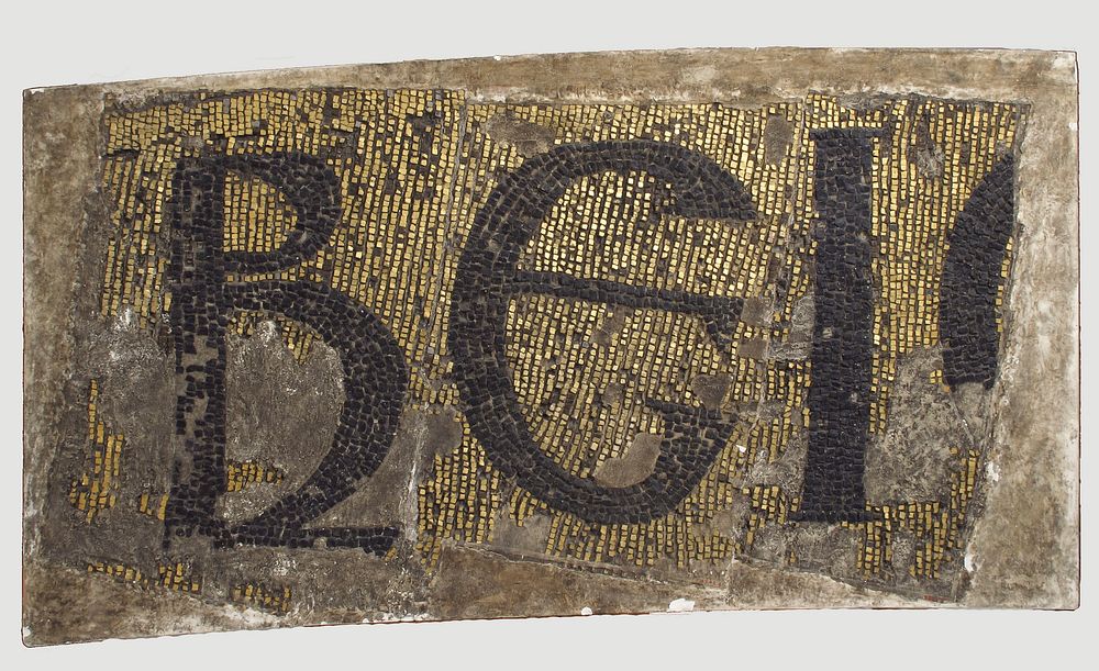 Letters from an Inscription, Byzantine