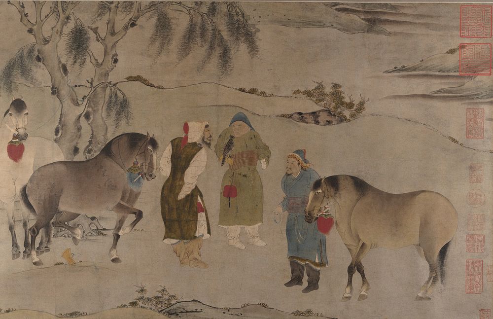 Six Horses by Unidentified artist