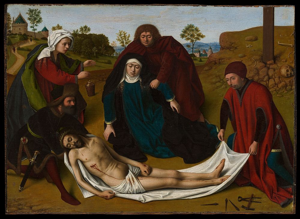 The Lamentation by Petrus Christus