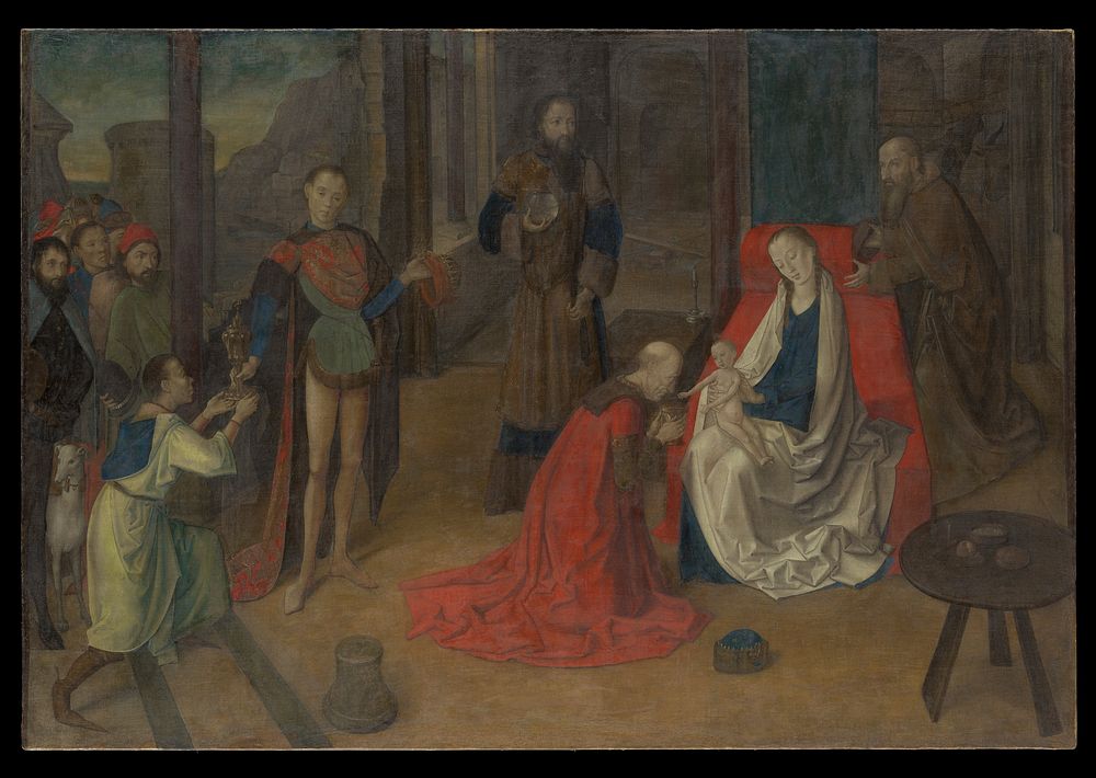 The Adoration of the Magi by Justus of Ghent