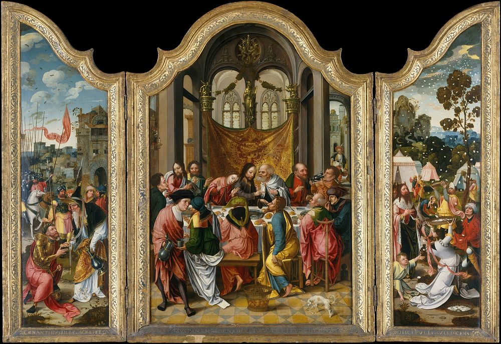 The Last Supper by Netherlandish (Antwerp Mannerist) Painters