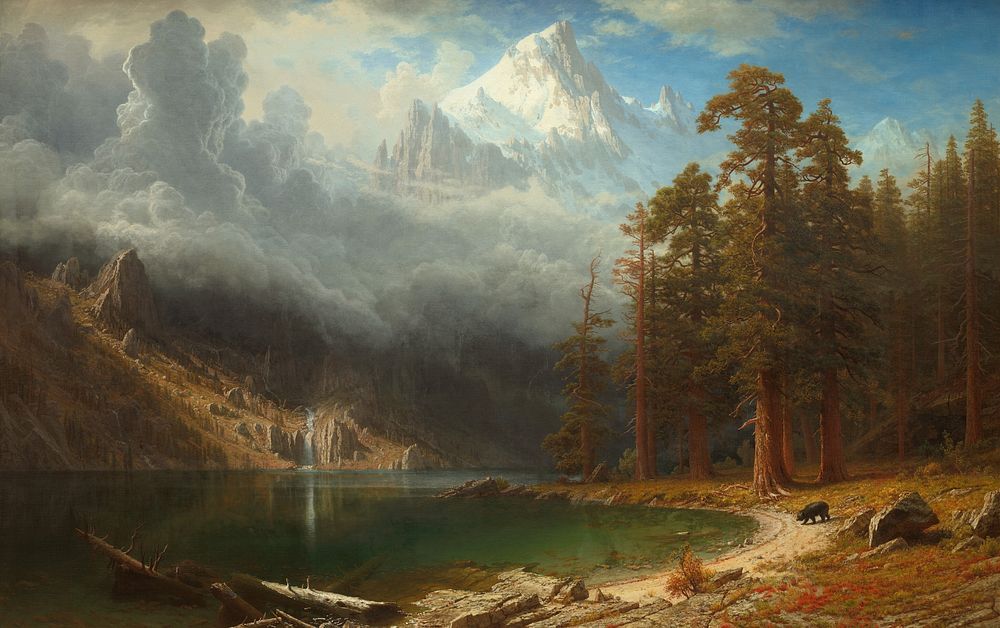 Mount Corcoran (ca. 1876–1877) by Albert Bierstadt.  