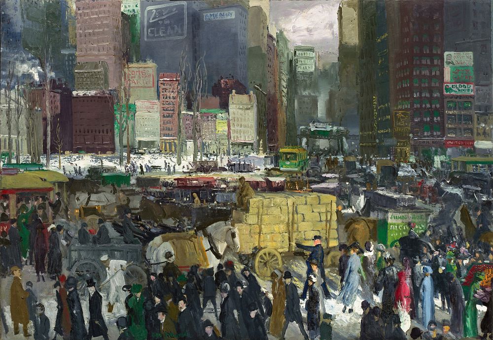 New York (1911) by George Bellows.  