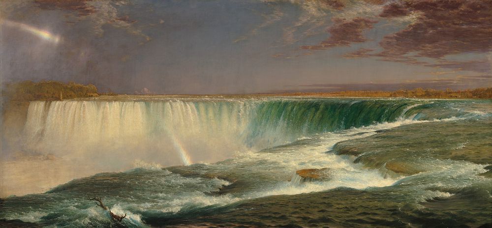 Niagara (1857) by Frederic Edwin Church.  